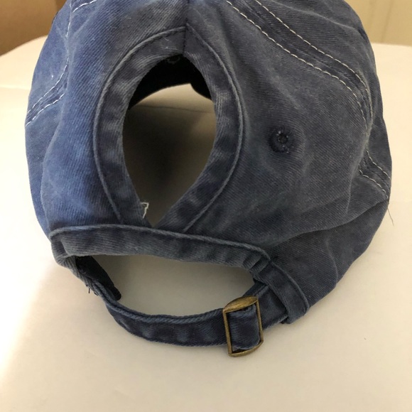 COPY - Uphill rugged worn look adjustable soft top hat - Picture 4 of 4